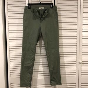 LOFT size 4 light green pants!